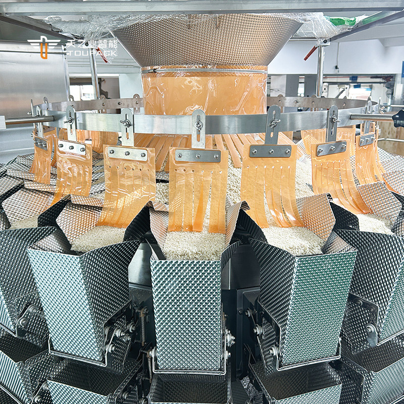 High Speed Automatic VFFS Flat Pillow Pouch Granule Popcorn Groundnut Peanut Packaging Machine For Snack