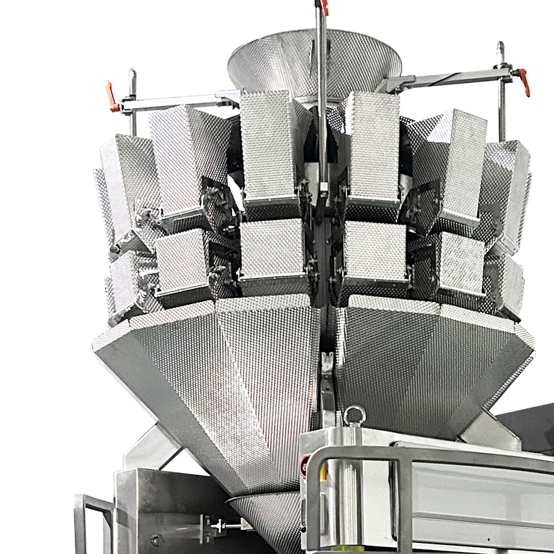 멀티헤드 계량기 석류 네트 백 클리핑 기계 생강 양파 마늘 메쉬 백 포장 기계