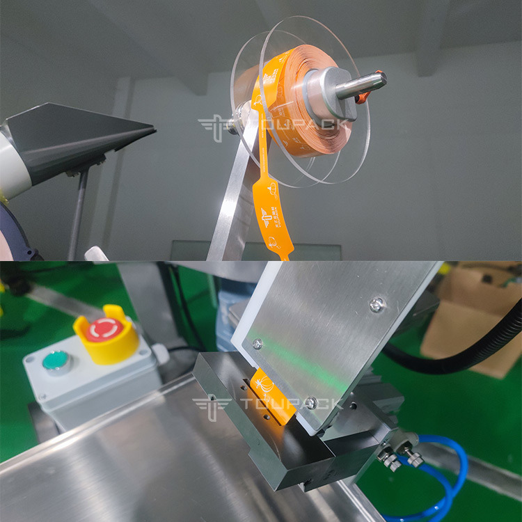 마늘 망사 백 포장기 (스테이플러 방식) 반자동 생강 망사 백 클립 포장기