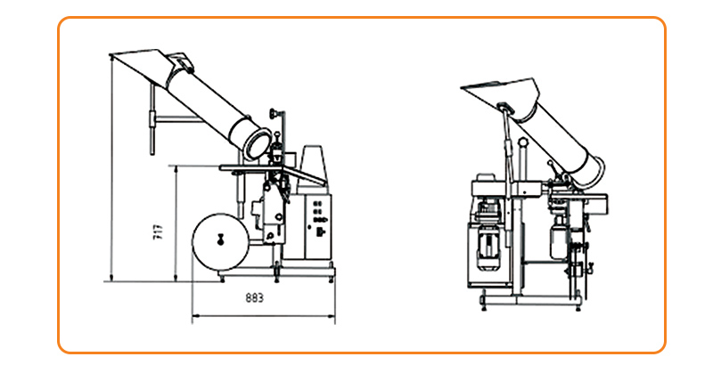 TOUPACK PP 양파 마늘 및 감자 포장 네트워크 가방 만드는 기계 네트워크 포장 기계