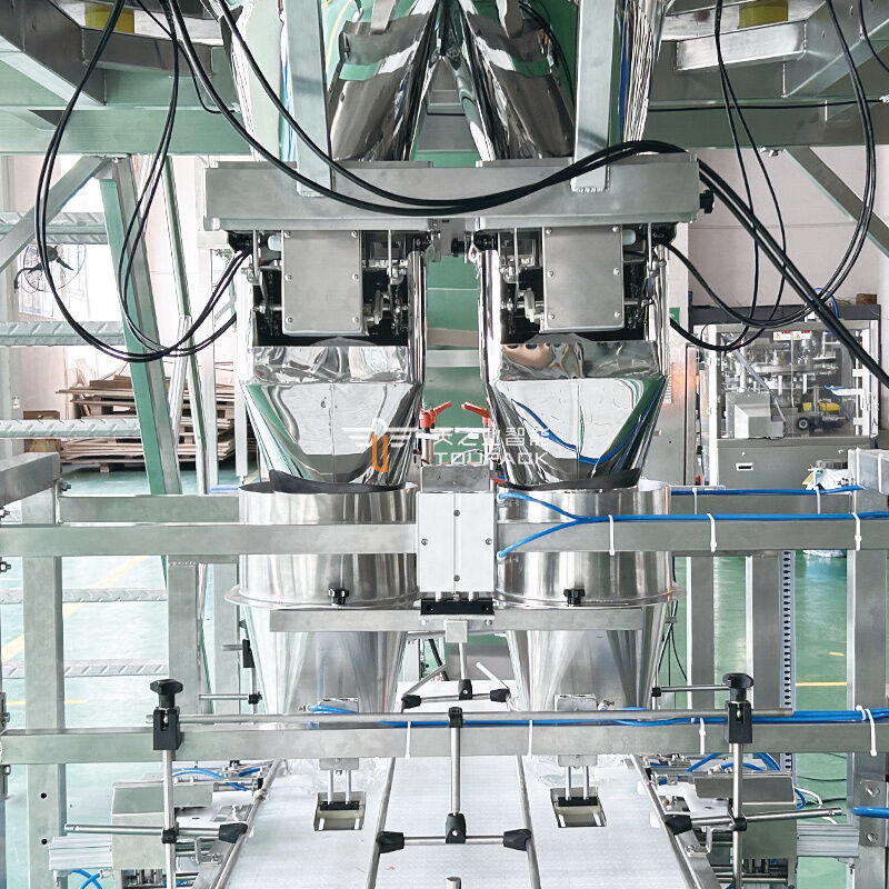 과일 조가비 포장 라인 자동 과일 무게 및 충전 기계 애완 동물 상자 과일 포장 시스템