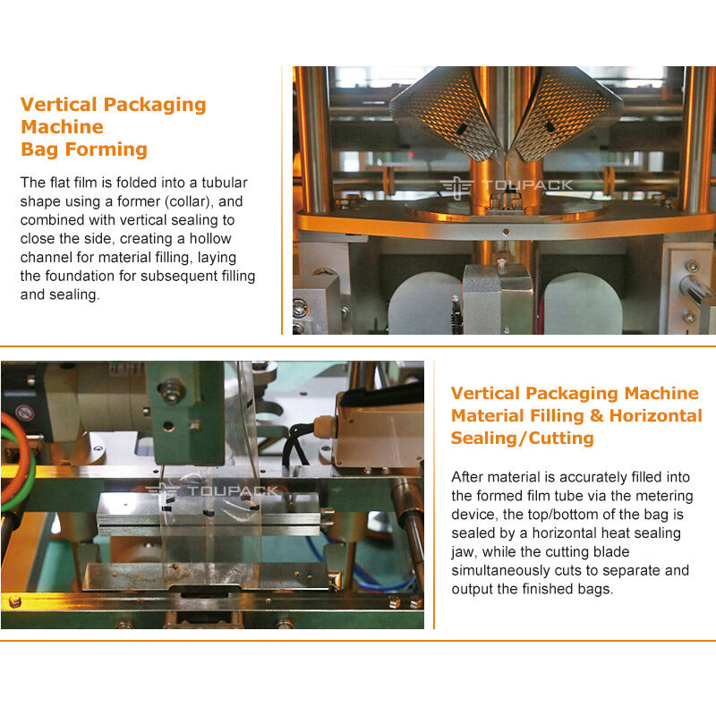 칩, 견과류, 사탕, 과립 5-200g용 자동 스낵 식품 계량 및 포장 기계 고속 디지털 센서 포장 라인