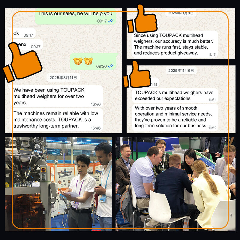 소형 제품에 대한 컴팩트 자동 가중 포장 시스템 5-200g 20-200 봉지/분 모듈형 설계 및 높은 정확성 제어