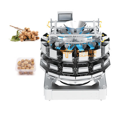 자동 과일 충전기 체리 블루베리 딸기 오렌지 그린 페퍼 트레이 박스 충전 포장 기계