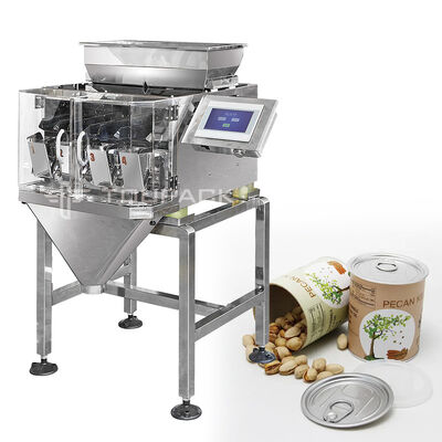 선형 가중기 포장 라인 자동 쌀 설탕 소금 콩 포장 기계 곡물 가중 및 포장 시스템