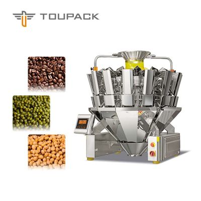 커피 콩을 위한 1.6L 2.5L 멀티 헤드 계량기 포장기
