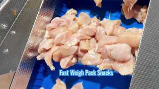 고효율 자동 닭고기 트레이 포장 라인 40~60 트레이/분