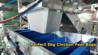 닭발 자동계량 포장라인 (5kg 봉지)